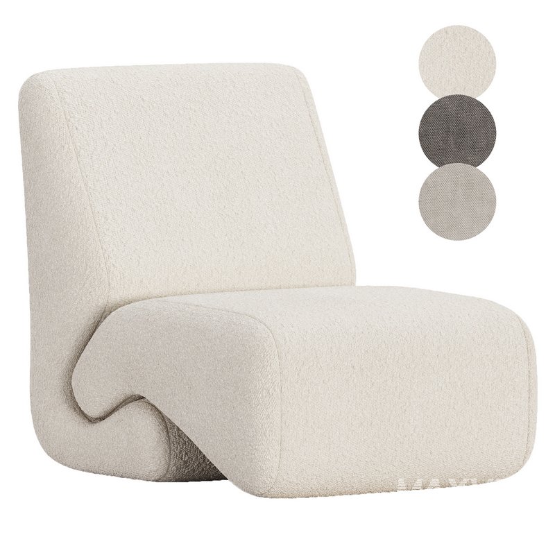 Pair Ivan Matusik lounge chairs - Image 1