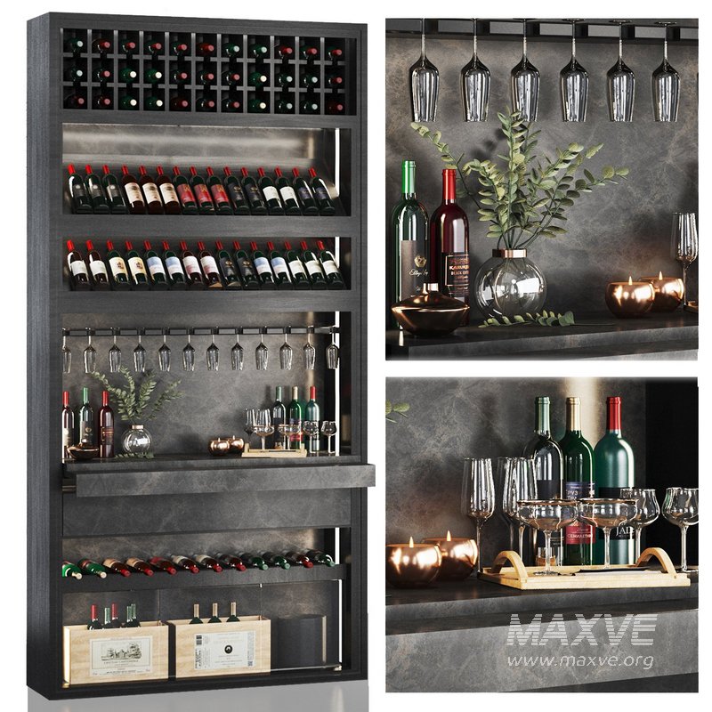 wine shelf- MiniBar - Image 1