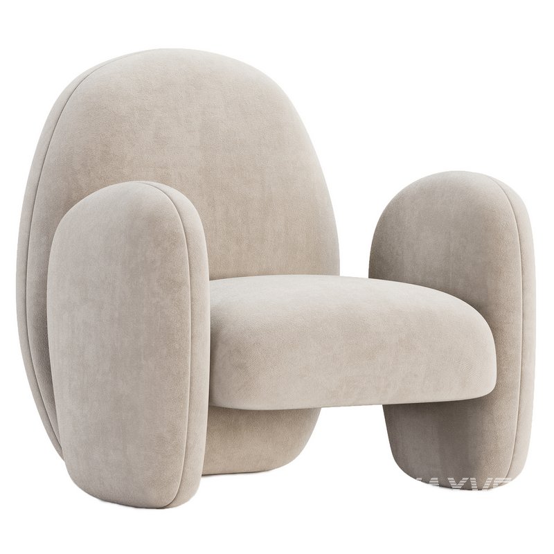Fulu Armchair by Nobonobo - Image 3
