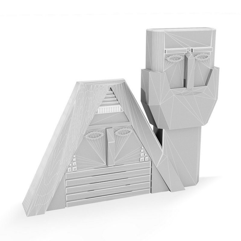 Grandmother and Grandfather sculpture - Image 3