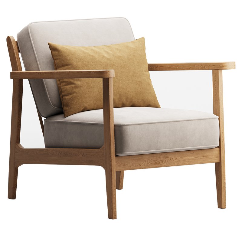 Cody Upholstered Armchair - Image 3