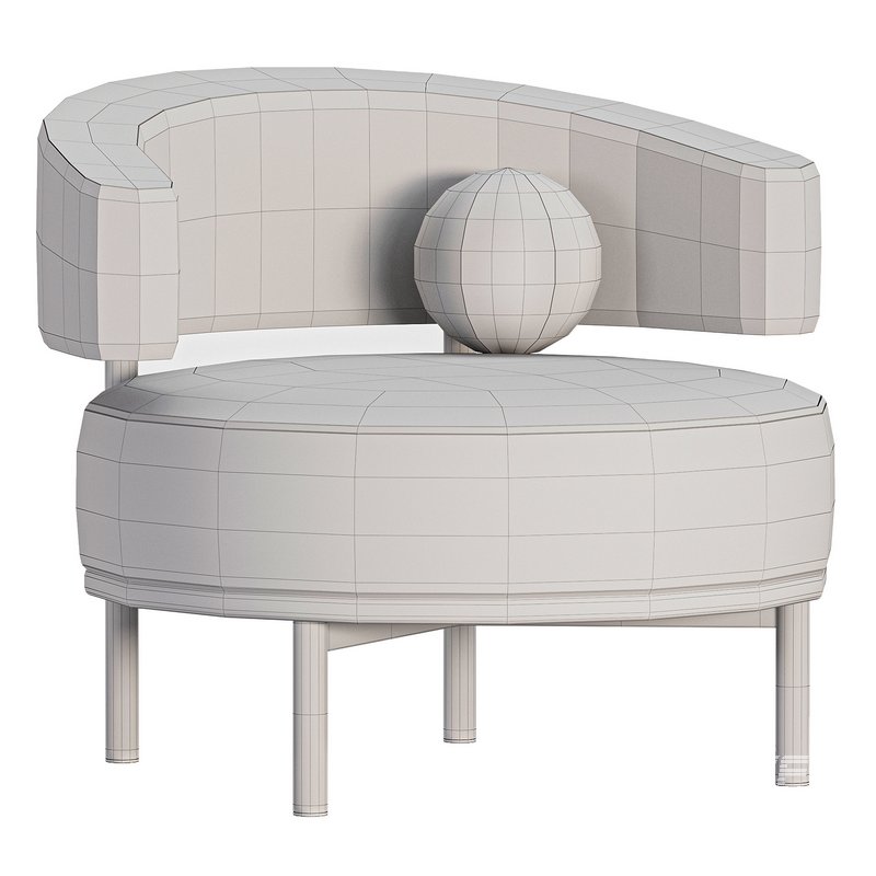 Bonaldo Neuilly Lounge Armchair - Image 4