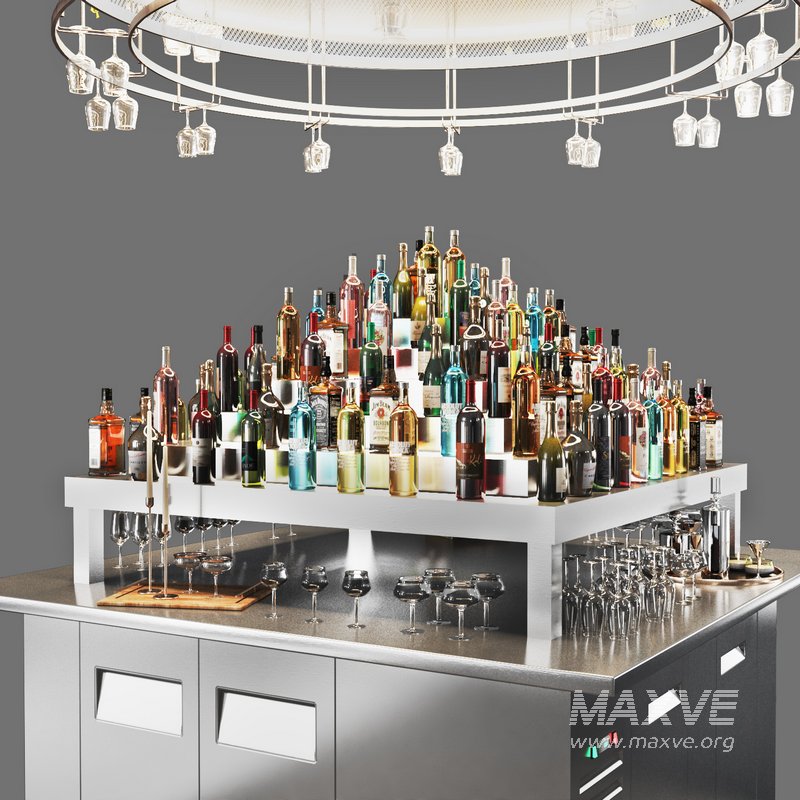 Cocktail Bar3- ceiling light - Image 5