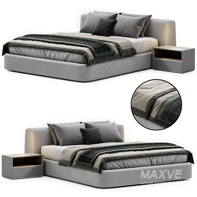 Siena bed by Como - Image 4