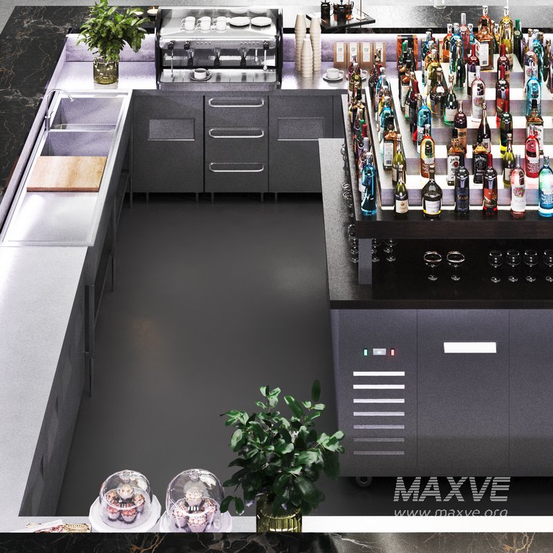 Cocktail Bar- Island Bar-cafe09 - Image 4