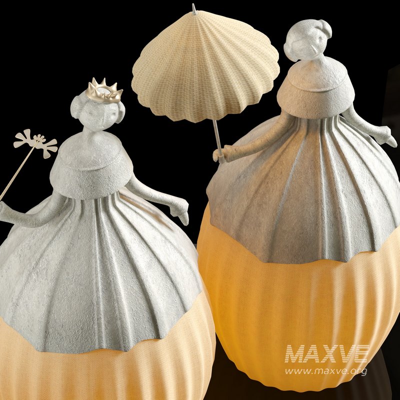 balloon female floor lamp - Image 3