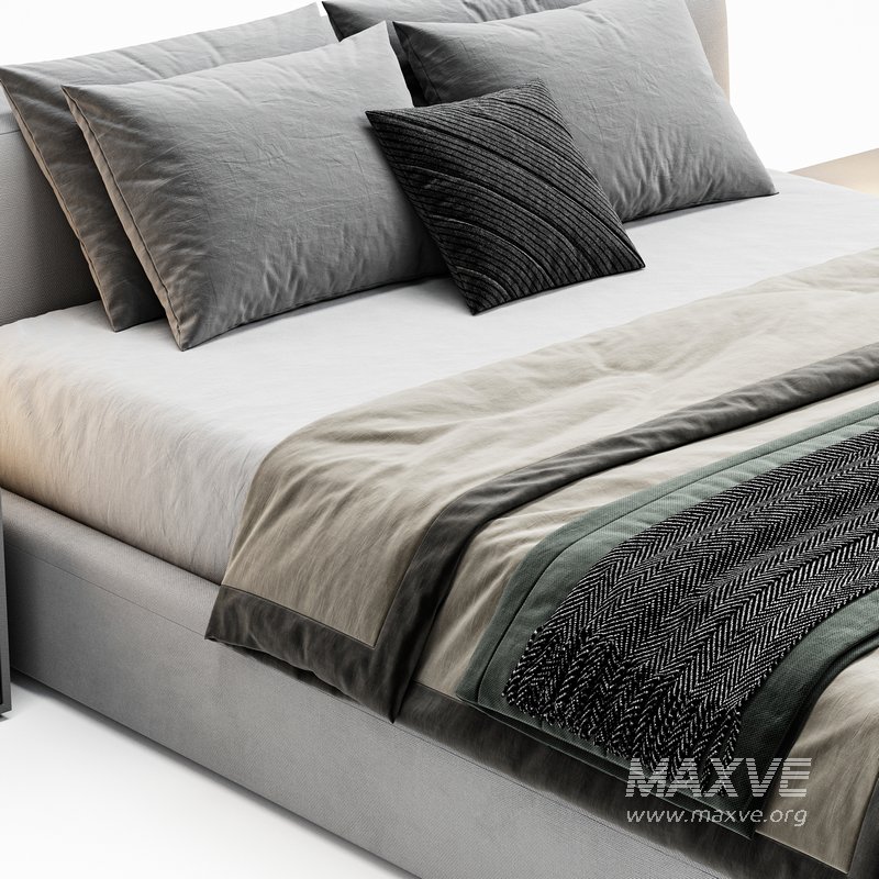 Siena bed by Como - Image 5