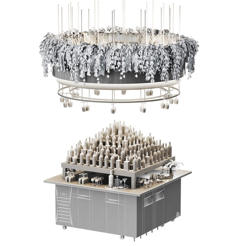 Cocktail Bar3- ceiling light - Image 4