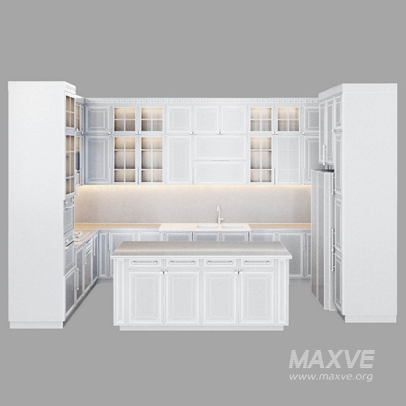 Neoclassical kitchen02 - Image 6