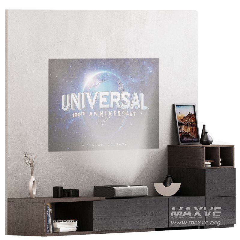 TV wall with laser projector from Samsung LSP9T - Image 3