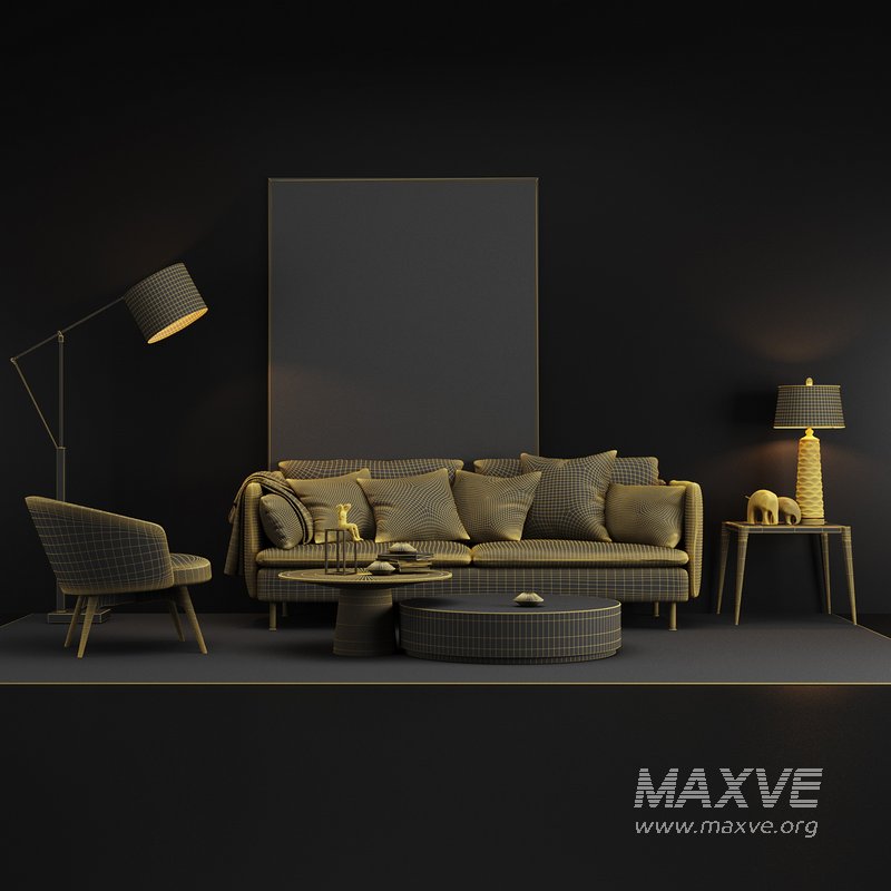 Modern Interior Set 91 - Image 2