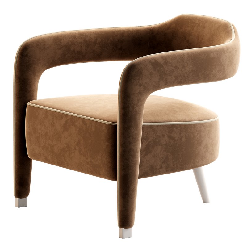 Beige Invicta Armchair - Image 2