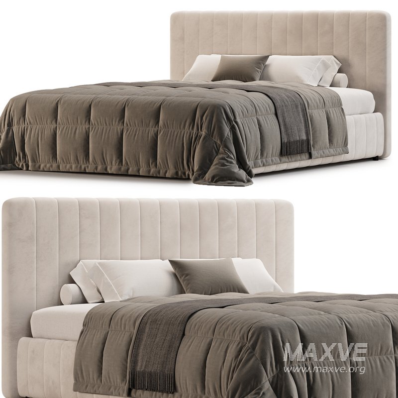 Bed Prima Low beige - Image 2