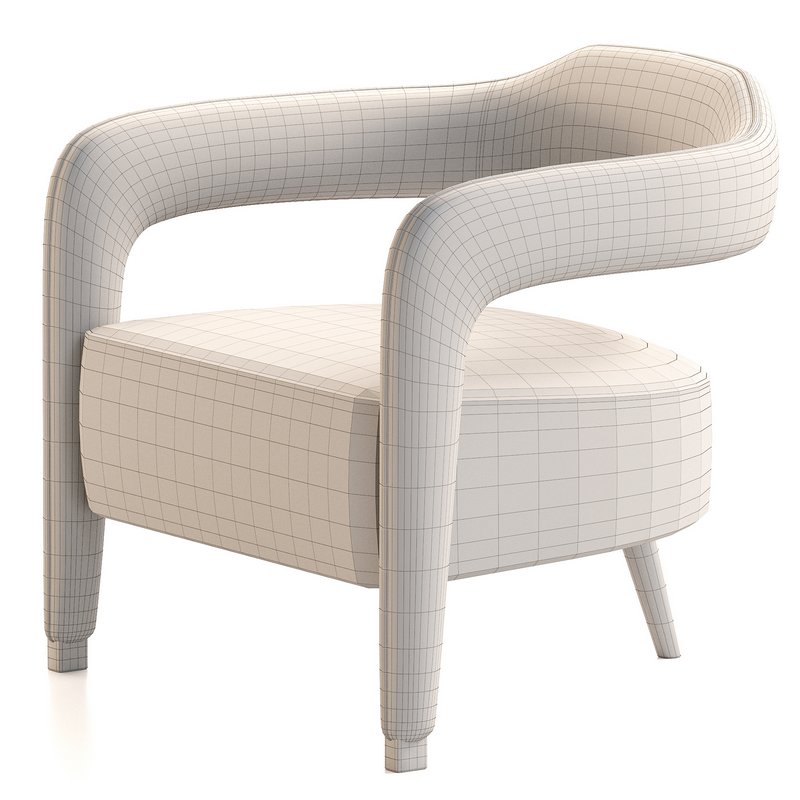 Beige Invicta Armchair - Image 4