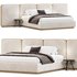 Gem Upholstered King Queen Bed - Thumbnail 1