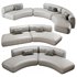 MDF ITALIA Cosy Curve Sofa - Thumbnail 2