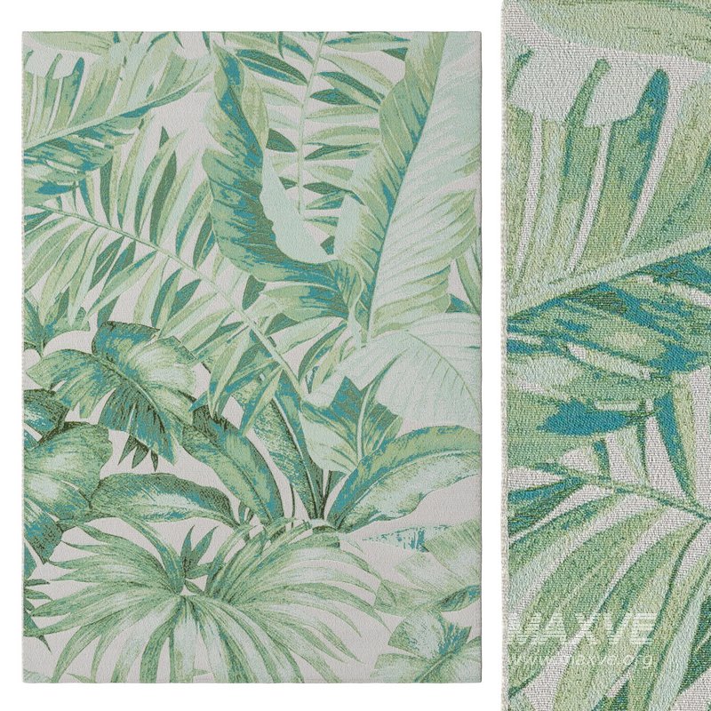 In- & Outdoor Rug Artis Green By Benuta - Image 1