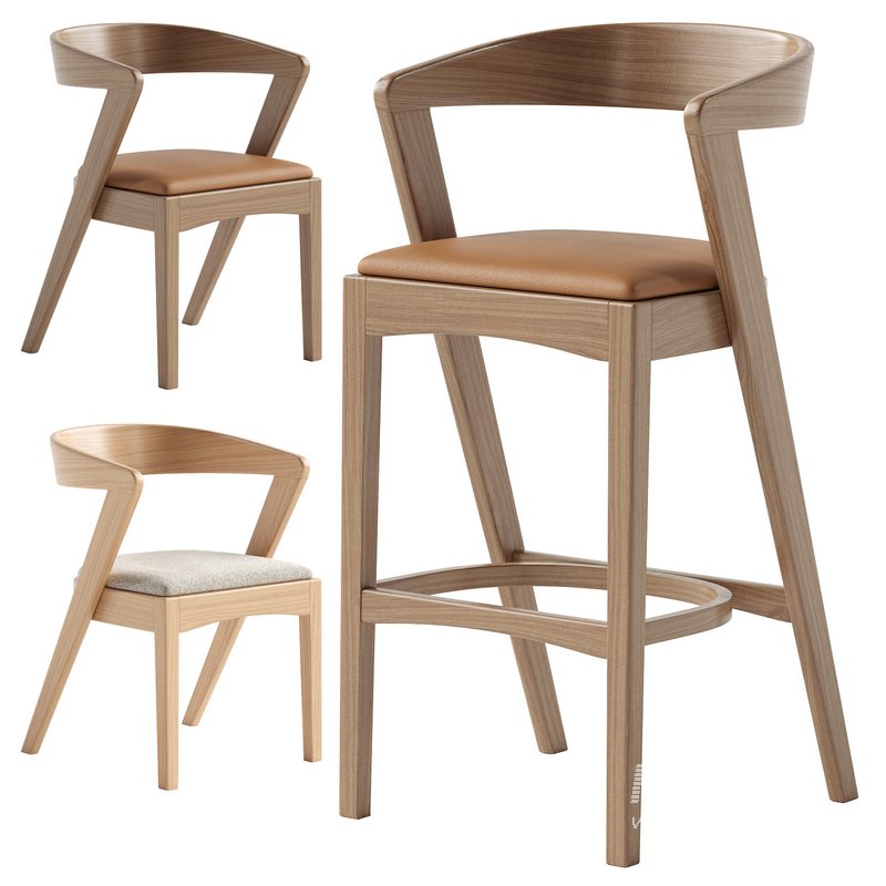KARIBA CHAIR & KARIBA STOOL - Image 1