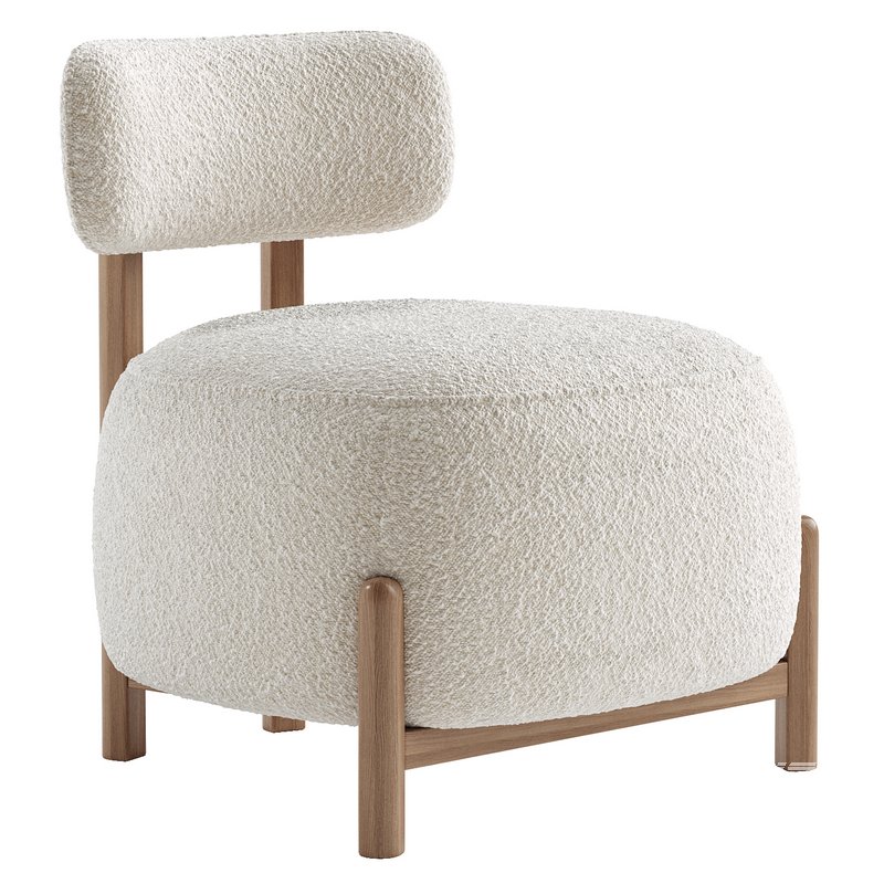 HUNTER BOUCLE LOUNGE CHAIR - Image 2