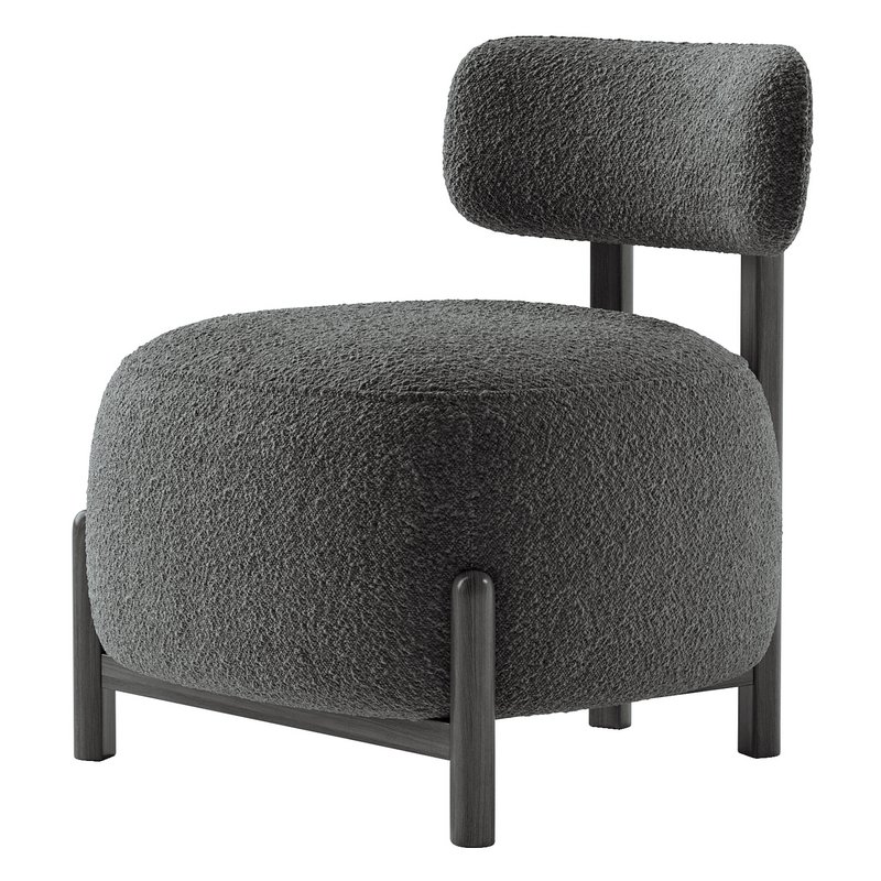 HUNTER BOUCLE LOUNGE CHAIR - Image 3
