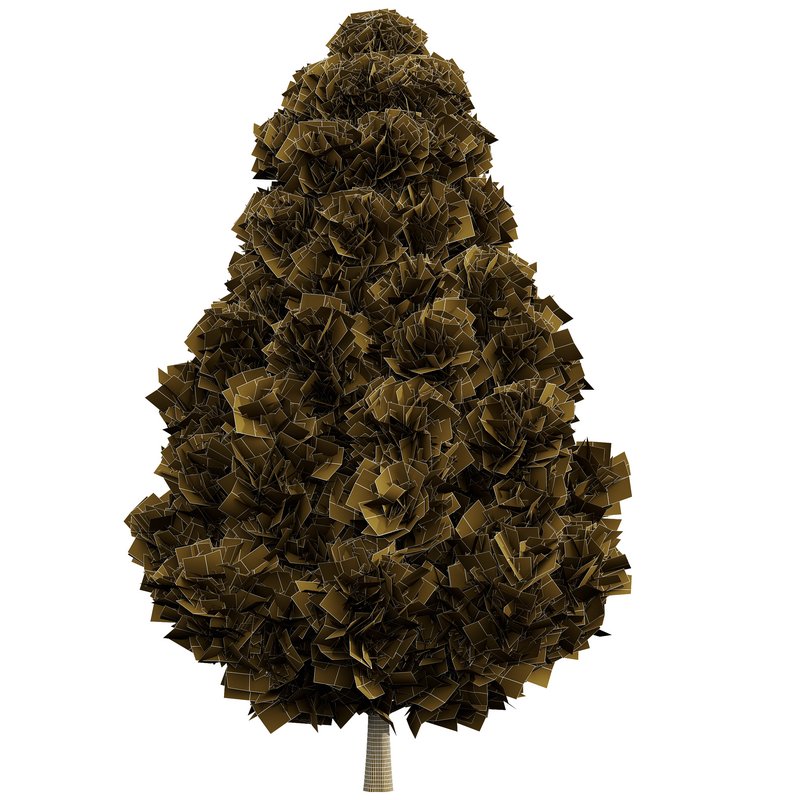 Italian Cypres Bush01 - Image 3