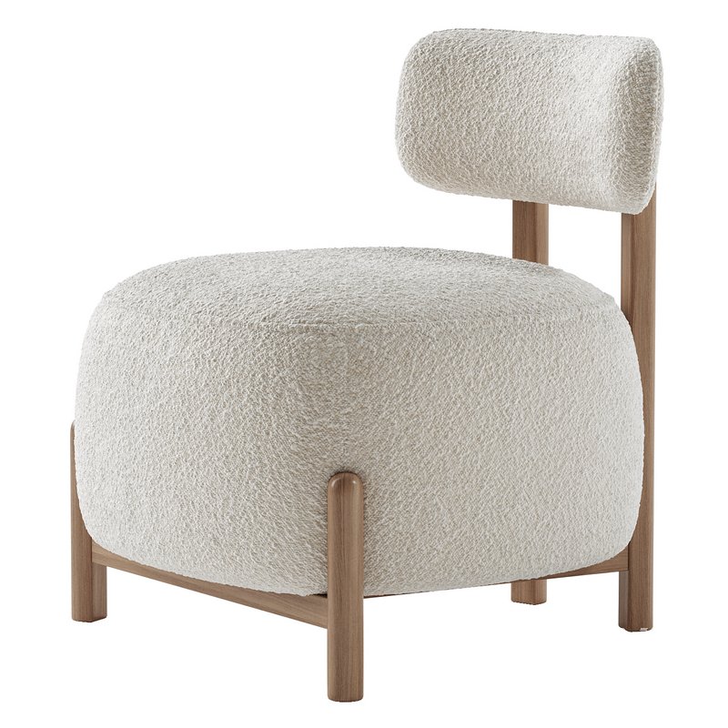 HUNTER BOUCLE LOUNGE CHAIR - Image 5
