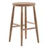 Mengwi Mango Wood Bar Stool & Weathered Oak Stool - Thumbnail 5
