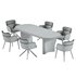 LAY armchair & ALTURA Dining Table - Thumbnail 4