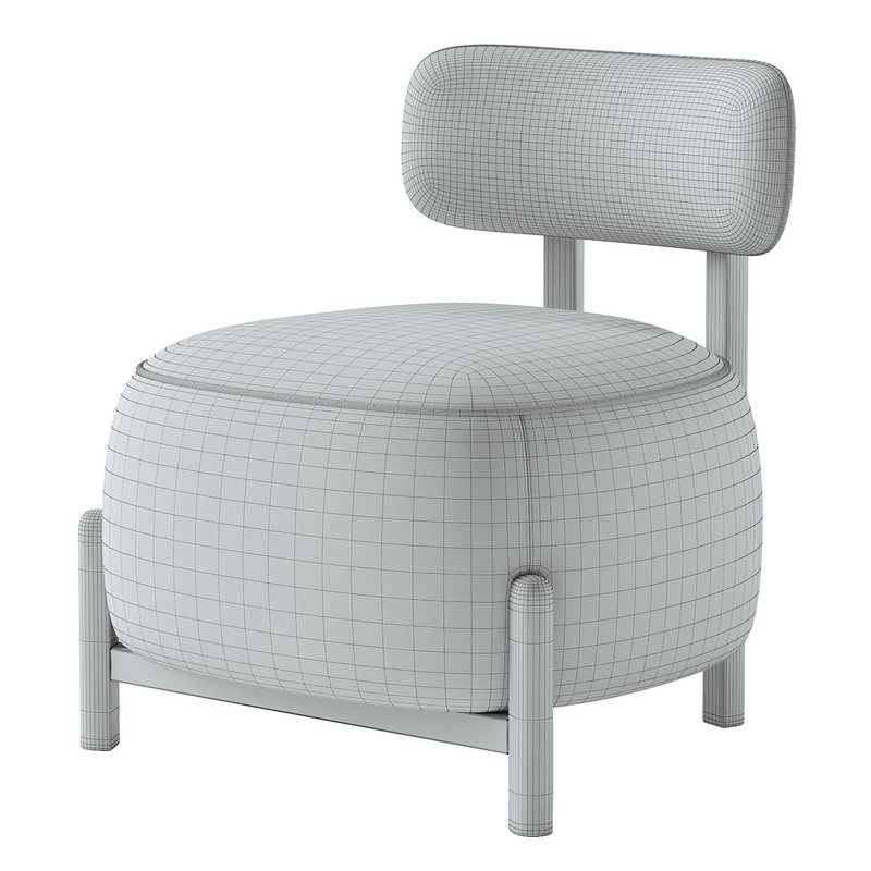 HUNTER BOUCLE LOUNGE CHAIR - Image 4