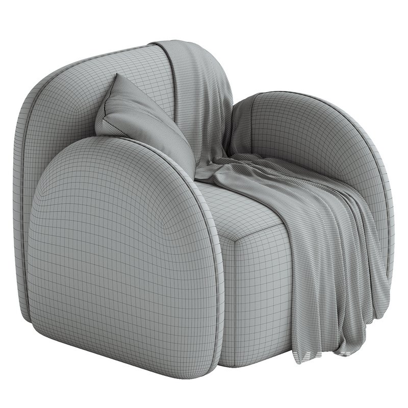 Flair Nina Boucle Teddy Accent Chair - Image 6