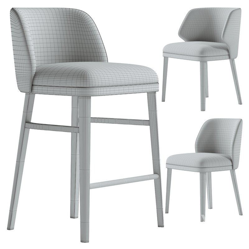 LUM BarStool & LUM Chair - Image 7