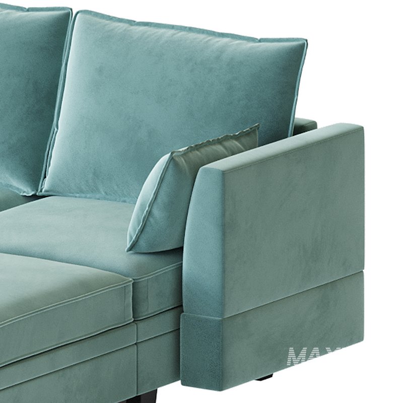 Sectional Sofa Convertible Sofa Bed - Image 10