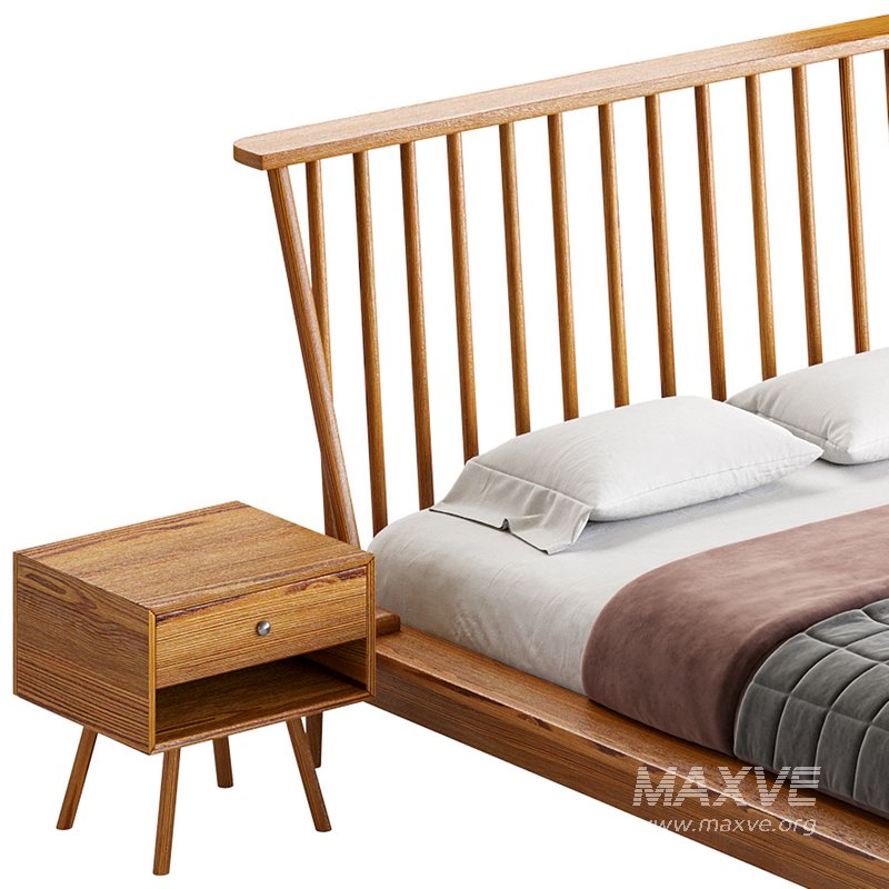 Walker Edison Modern Boho bed - Image 10