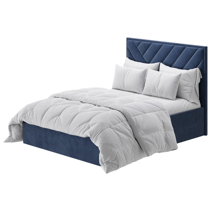 House Beautiful Jay Velvet-Finish Ottoman Bed - Image 10