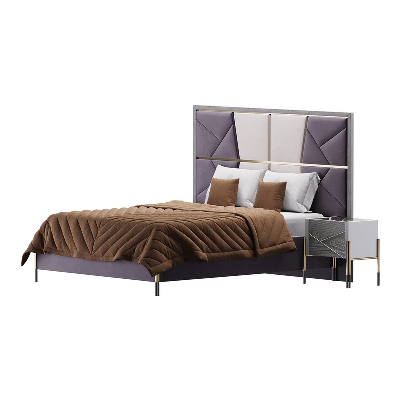 ELITE BEDROOM SET bed - Image 2