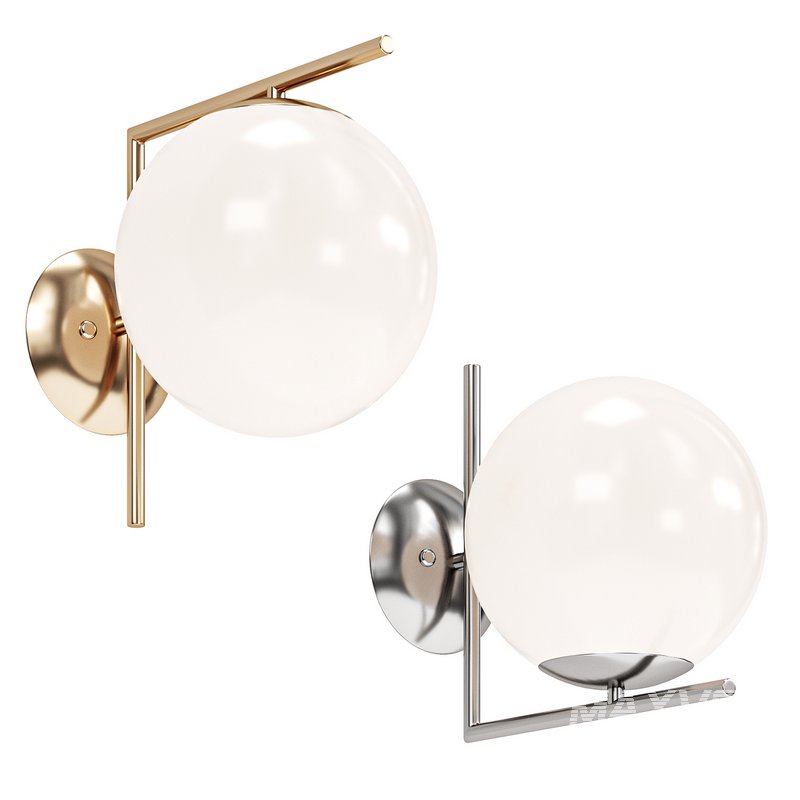 Wall ceiling lamp glass shade - Image 1