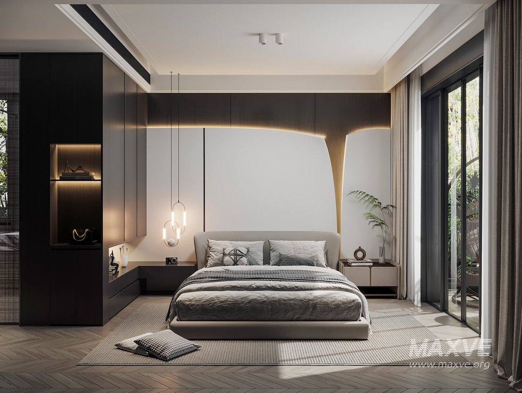 Modern bedroom - Image 2