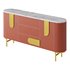 Modern Metal Sideboard Credenza with Three Drawers Narrow Size - Thumbnail 11