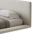 Cesar Suede Fabric Contemporary Minimalist Bed - Thumbnail 10