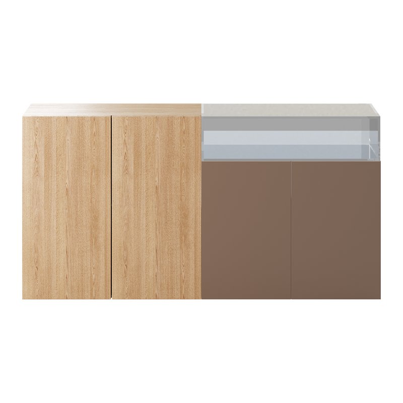 36e8 Glass Sideboard - Image 11