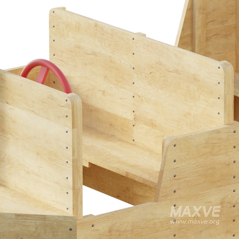 ADMIRAL WOODEN PLAY BOAT - Image 11