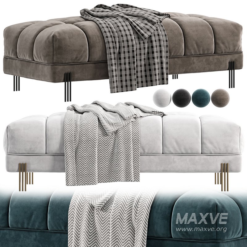 Sienna Bench By Eichholtz - Image 1