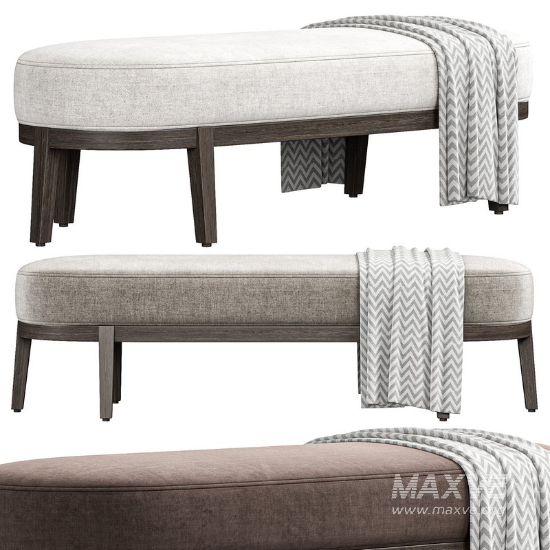 Jarrett Bench By eichholtz - Image 1