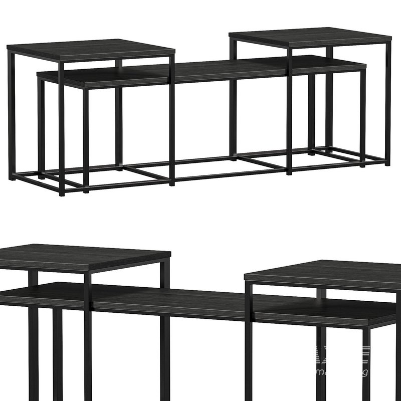 Yarlow Table Set Of 3 By Furnitureden - Image 1