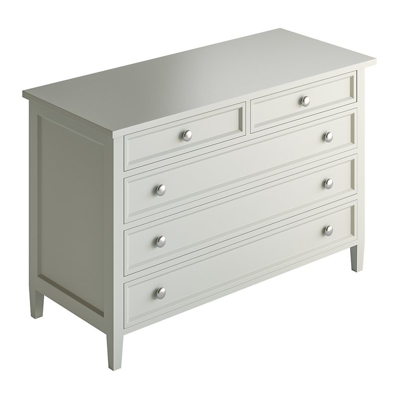 Harbor Grey 5-Drawer Dresser - Image 11