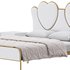 Glam Upholstered Headboard Bed - Thumbnail 13