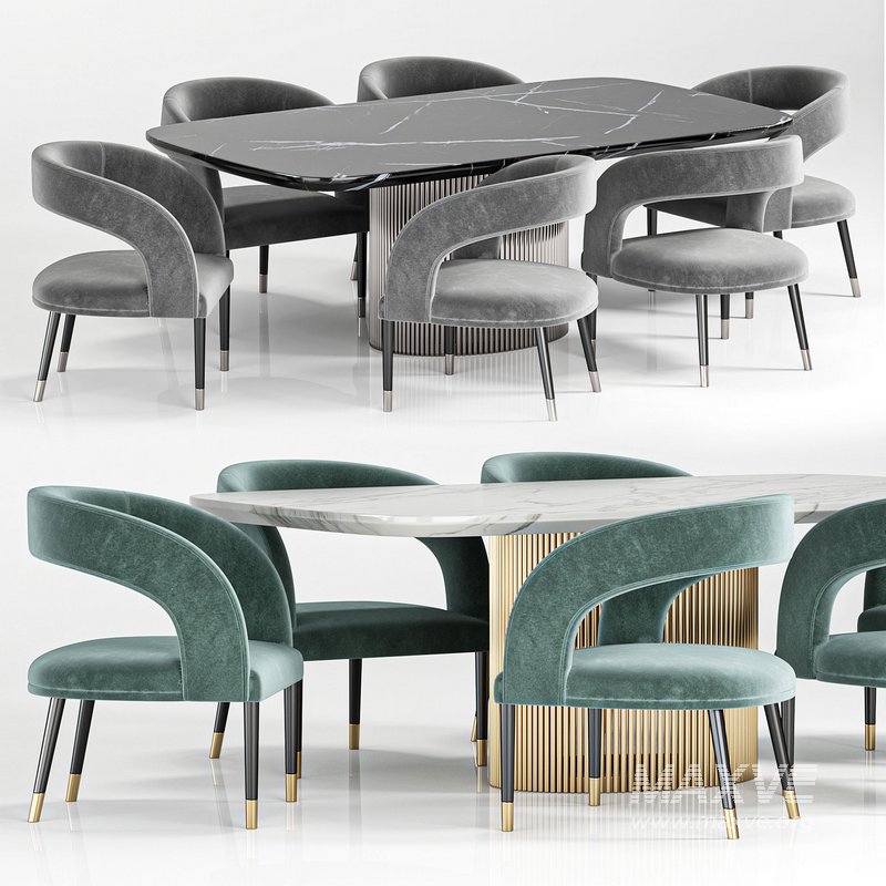 Princeton Dining Table By Cazarina - Image 1