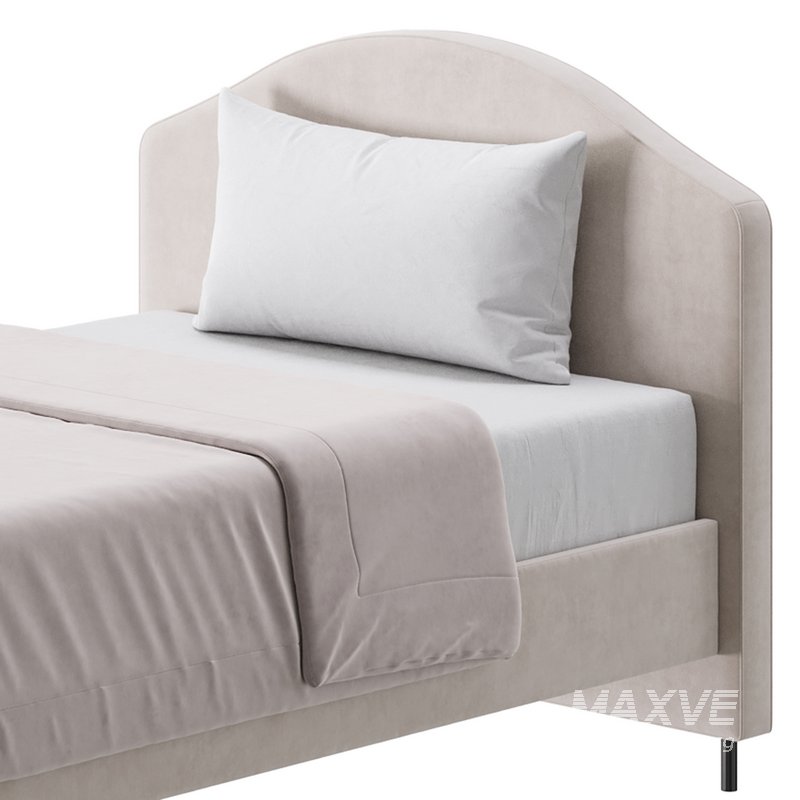 Upholstered bed frame - Image 12