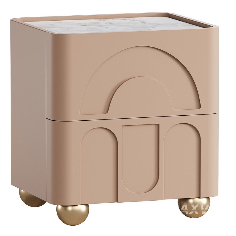 Light Luxury Bedside Table from Apollo Box - Image 1
