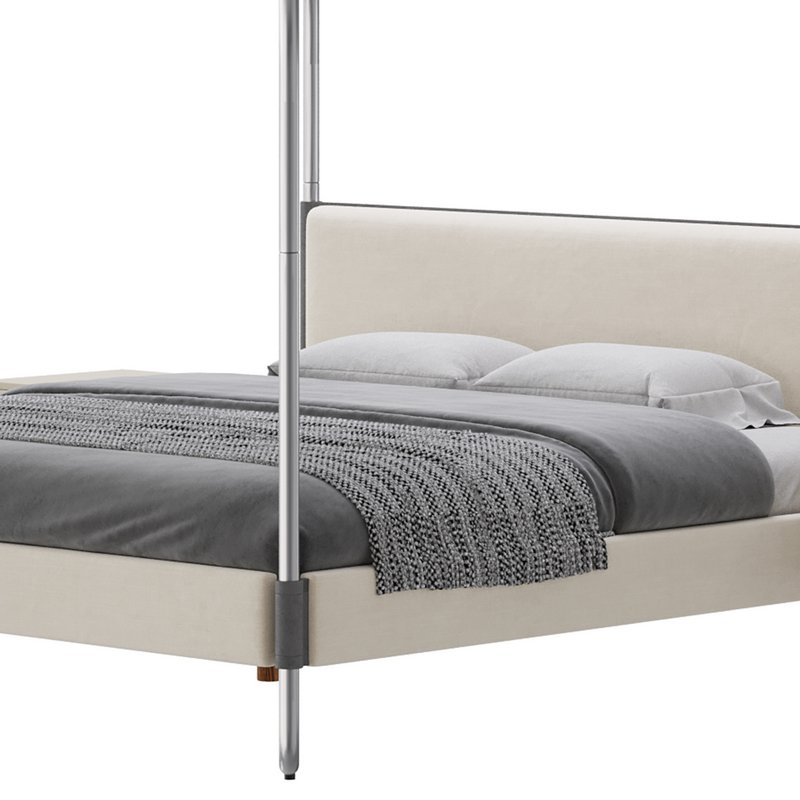 Gracia King Upholstered Canopy bed - Image 12